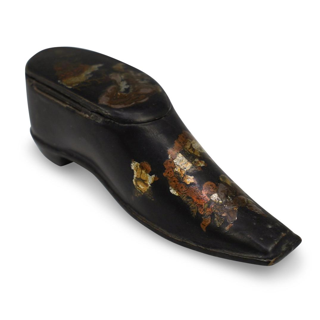 Papier-Mache Shoe Matchbox (1 of 2)