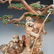 Japanese Carved Bone Fisherman Group - 4