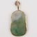 14K Gold and Carved Jadeite Pendant - 2