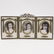 Russian Silver and Enamel Portrait Frame