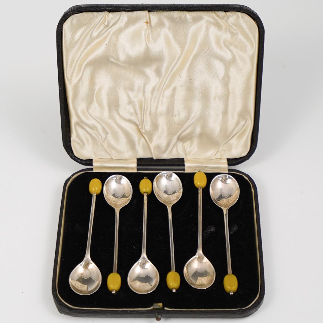 (6 Pc) Set Sterling Spoons (1 of 3)