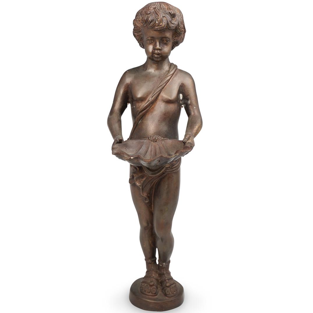 Cherub Bronze Sculpture (1 of 4)