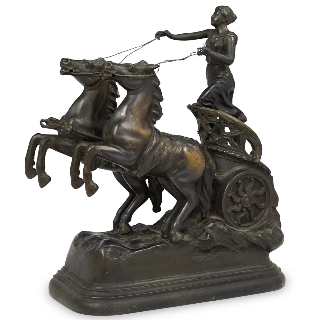 Bronze Figural Group Sculpture (1 of 4)