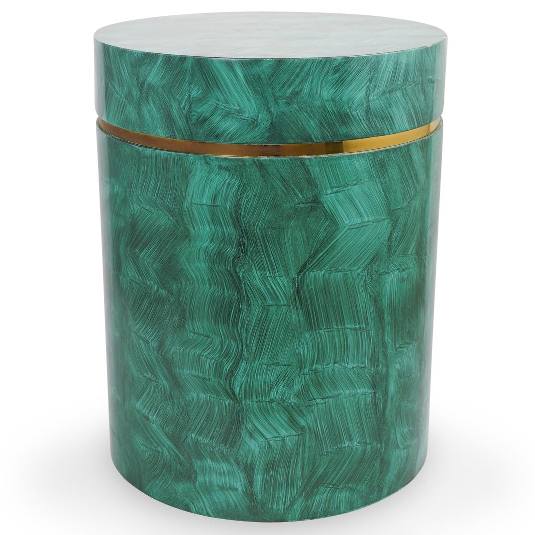 Lacquered Garden Stool (1 of 4)