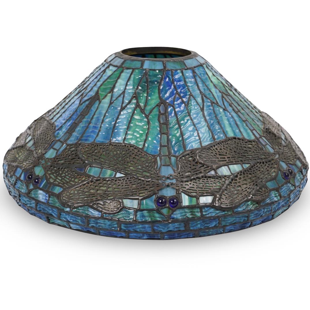 Tiffany Style Glass Lamp Shade (1 of 4)