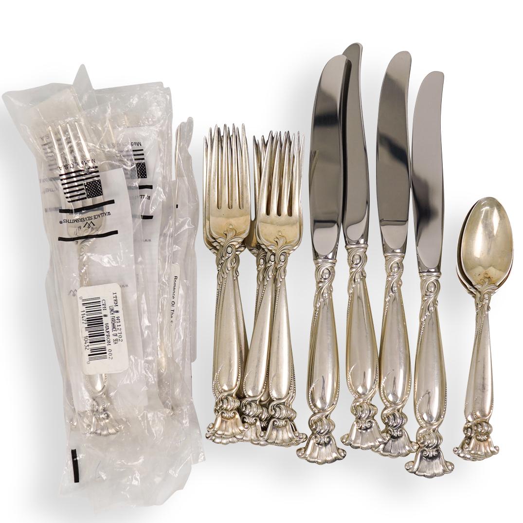 (23 Pc) Wallace Sterling Silver Flatware (1 of 4)