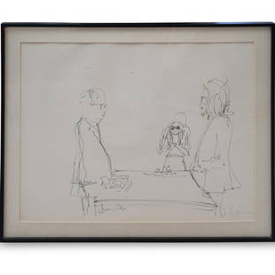 John Lennon Signed " I Do" Limited Edition Lithograph: DESCRIPTION: John Lennon Signed Limited Edition I Do Lithograph (30/300) from the Bag One Suite (1970). Lennon created a series of drawings depicting scenes from his and Yoko Ono's wedding and honeymo