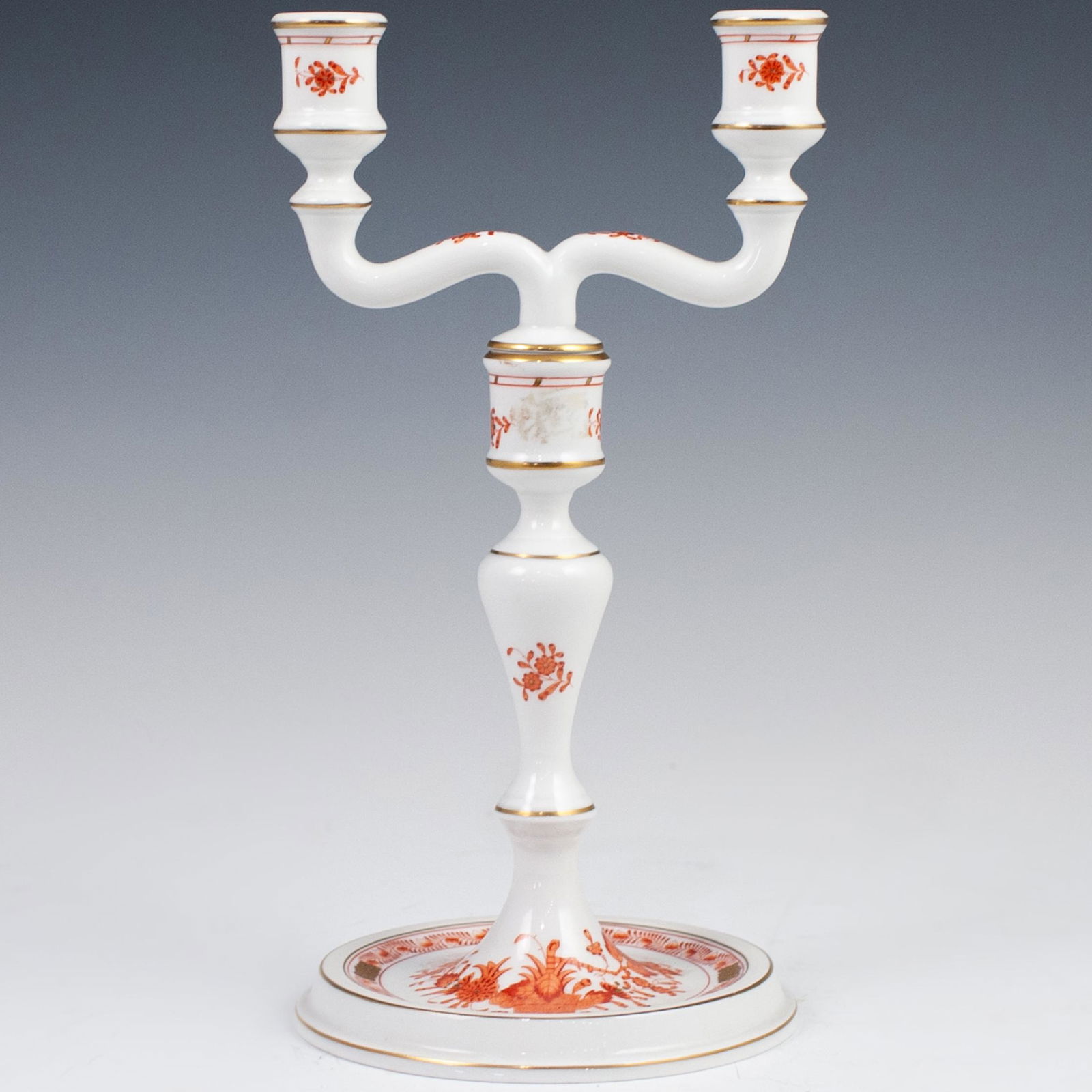 Herend "Indian Basket Rust" Candelabra (1 of 5)