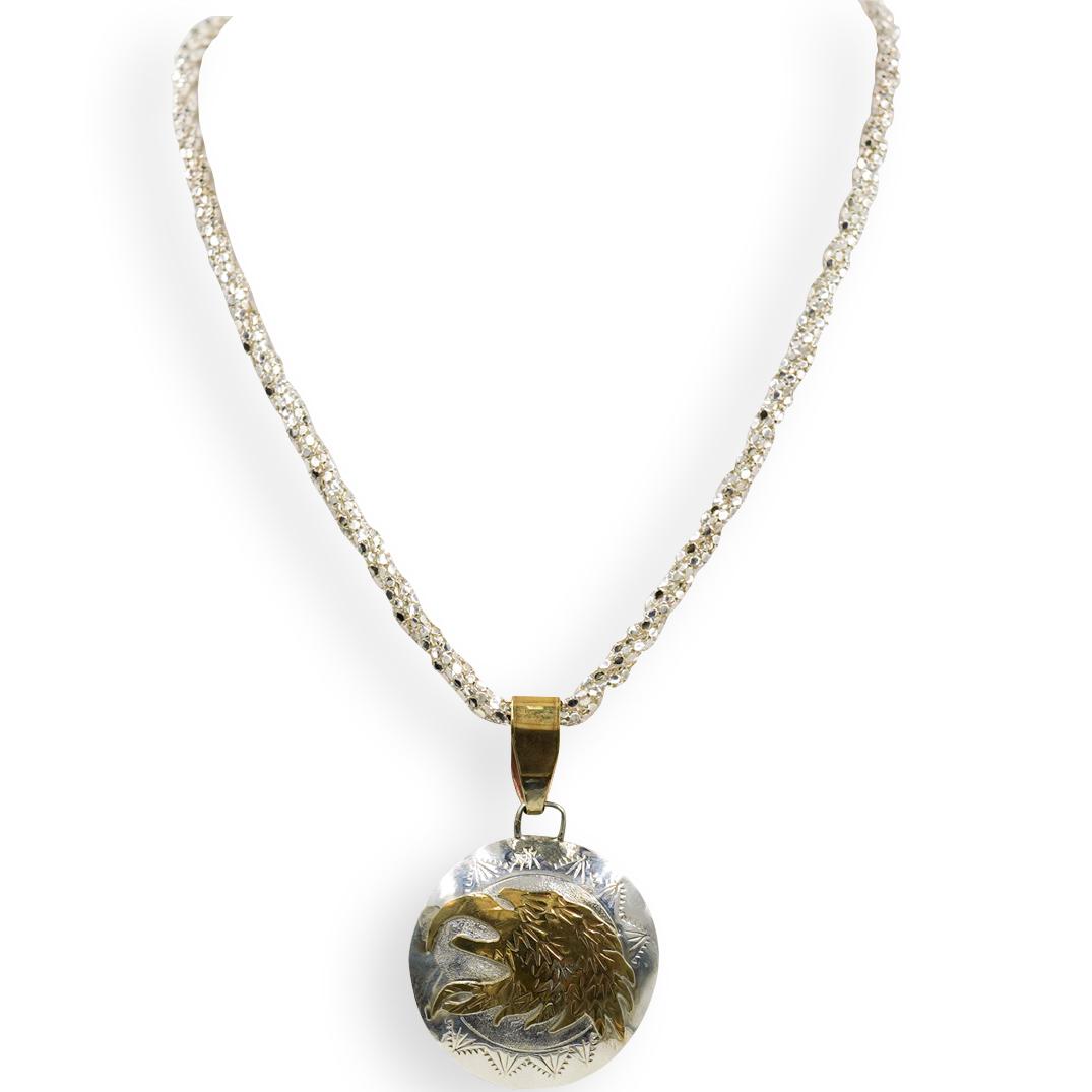 Sterling Silver Eagle Necklace (1 of 4)