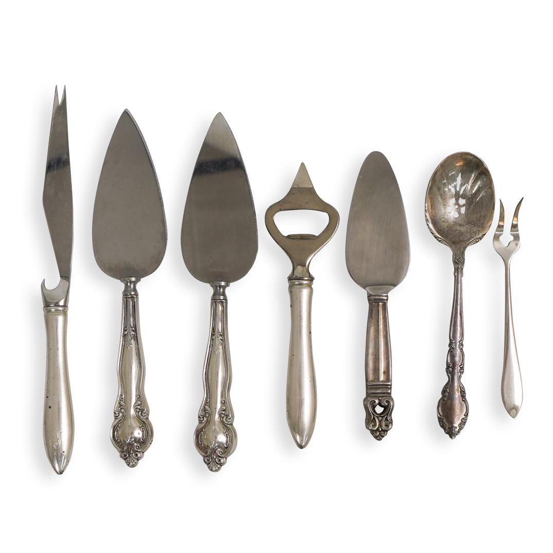 (7 Pc) Misc. Sterling Silver Utensils (1 of 6)