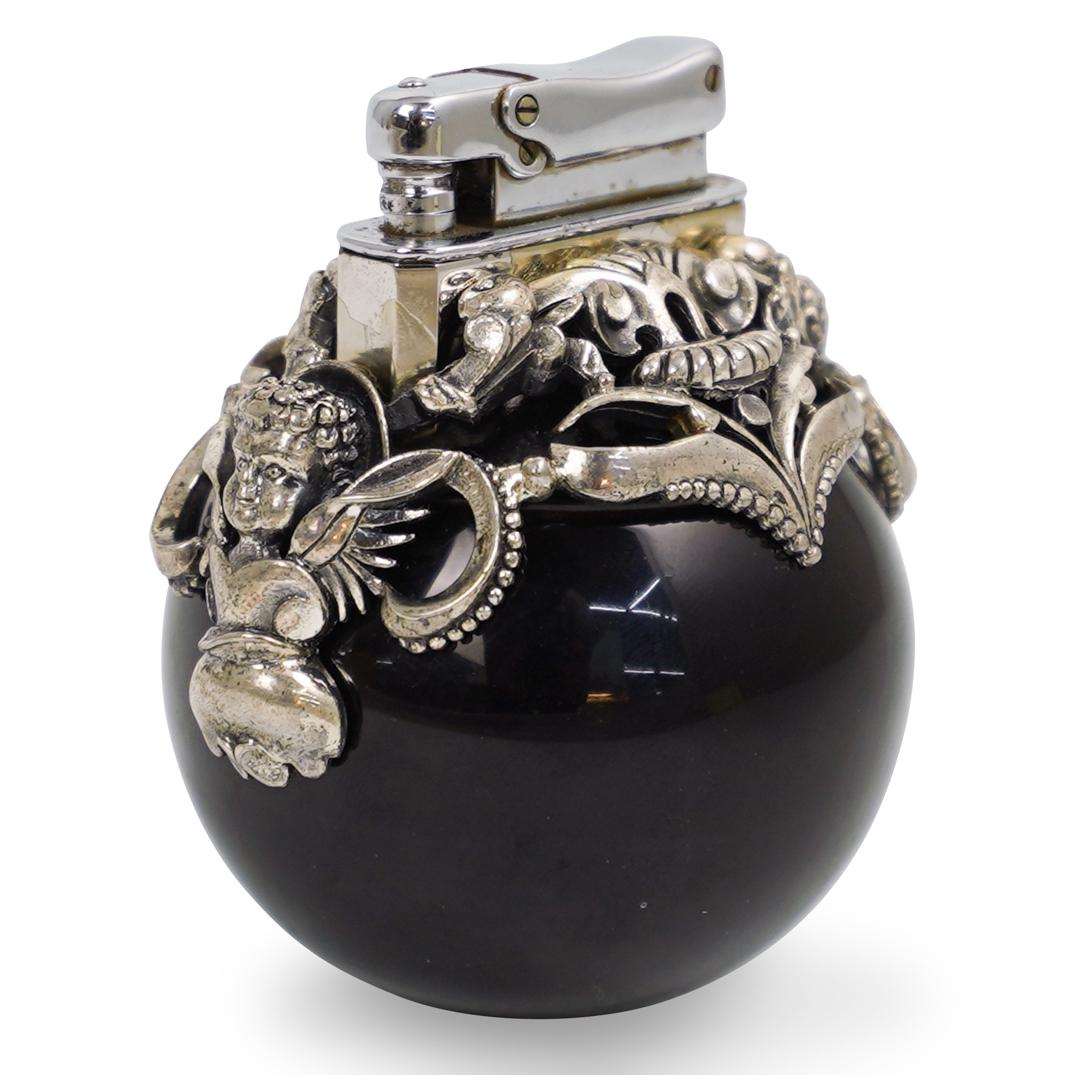 Antique Silver Figural Colibri Kreisler Lighter (1 of 3)