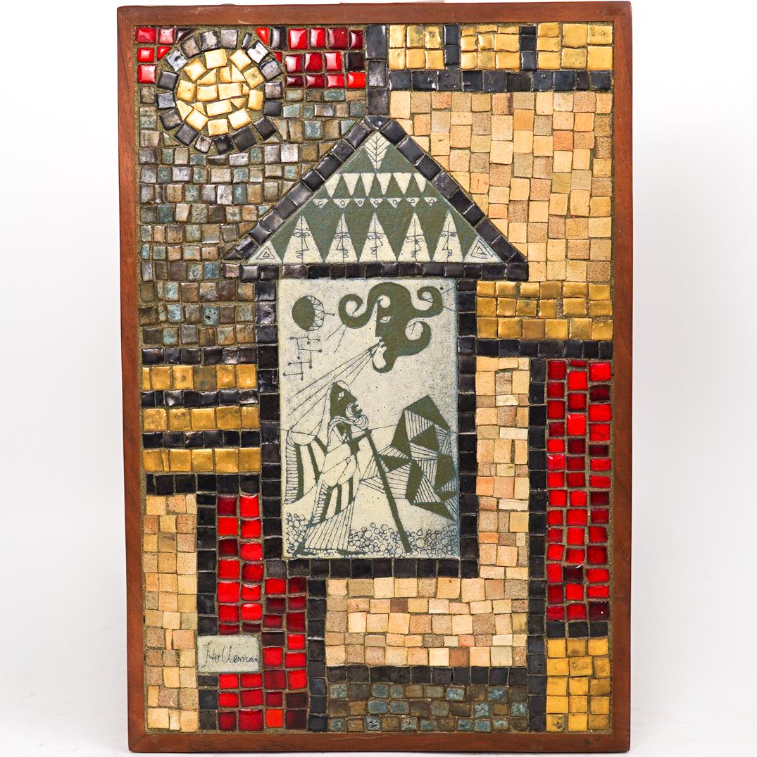 David Holleman (American, b. 1927) Stone Mosaic (1 of 5)