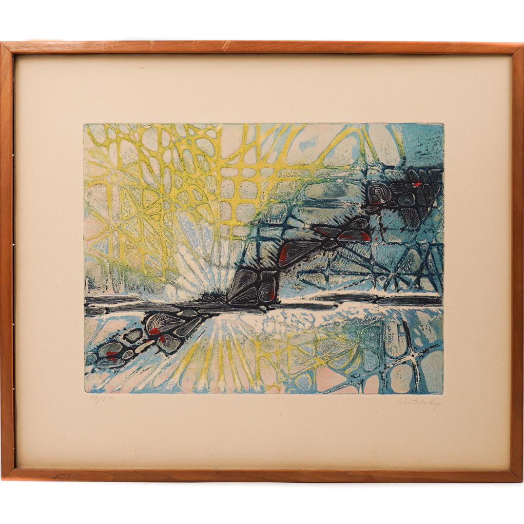 Shirley Witebsky (American, b. 1925) Etching (1 of 4)