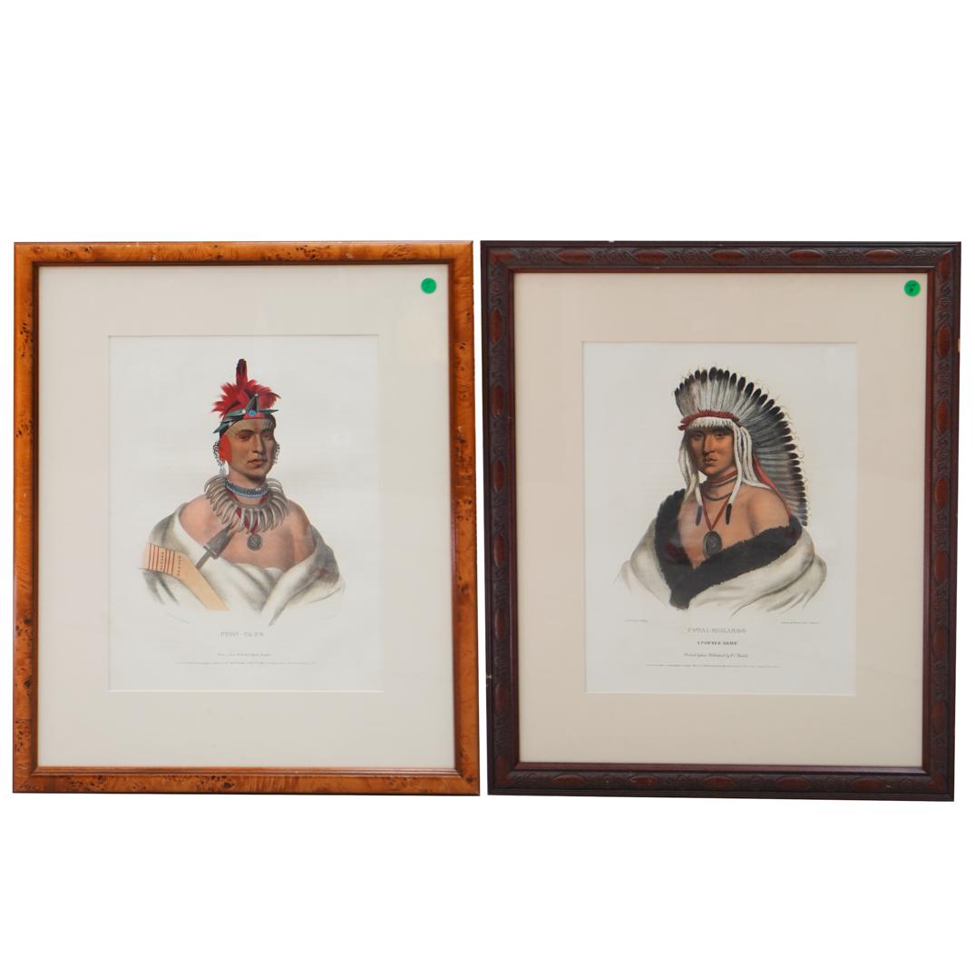 (2 Pc) C.B. King Colored Lithographs (1 of 5)