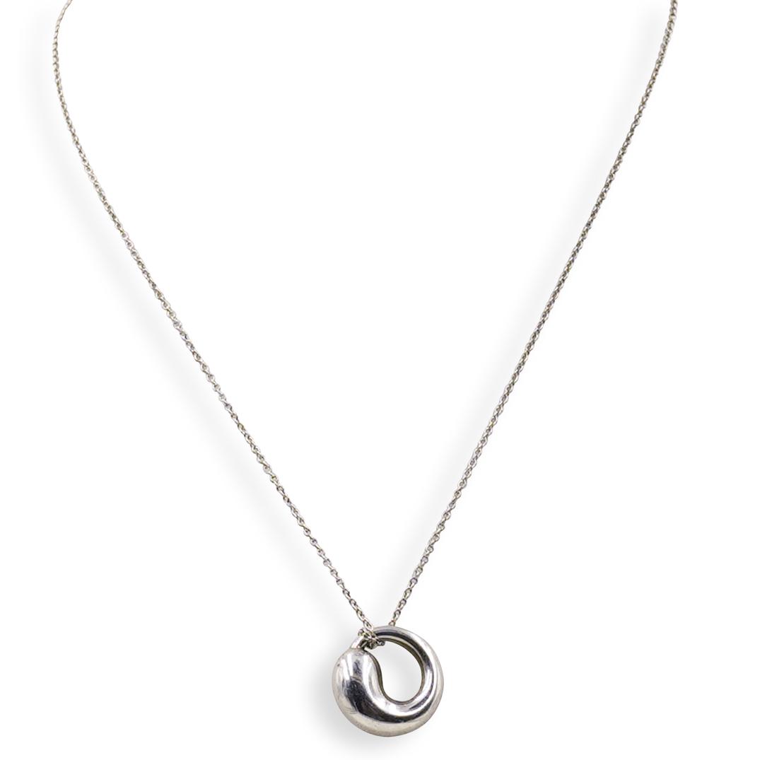 Tiffany & Co. Elsa Peretti Sterling Silver Necklace (1 of 4)