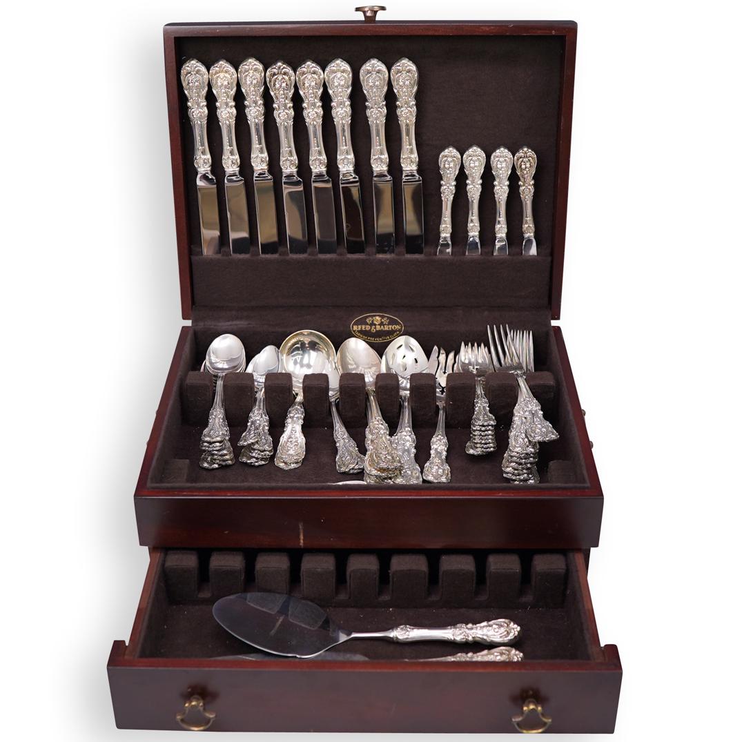 (55 Pc) Reed and Barton "Francis I" Sterling Flatware (1 of 8)