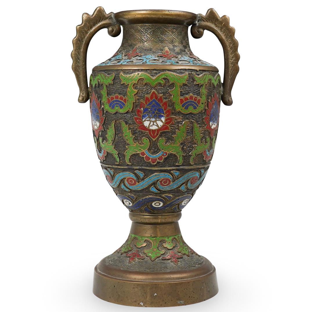 Japanese Champleve Vase (1 of 4)