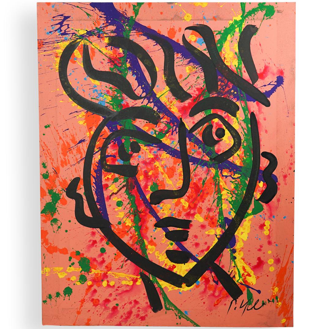 Peter Keil (German, b. 1942) Acrylic on Canvas (1 of 3)