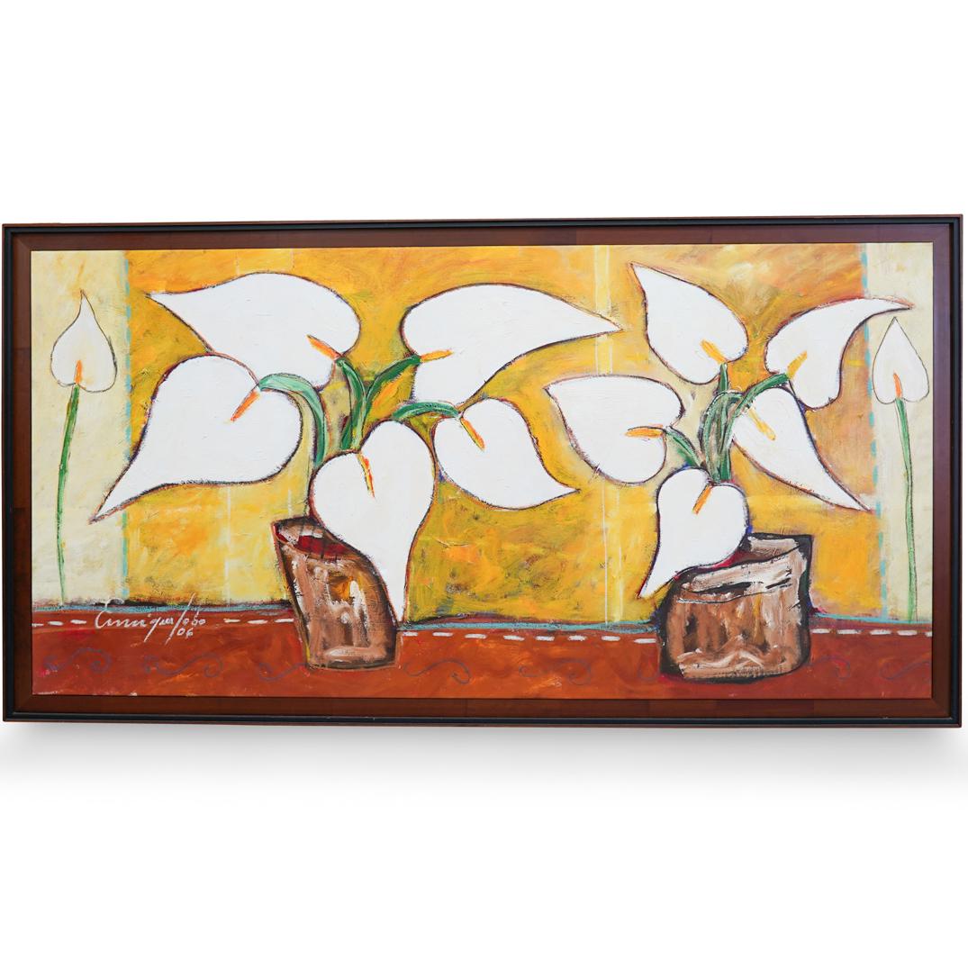 Enrique Lobo (Venezuelan, b. 1959) Acrylic Painting (1 of 5)