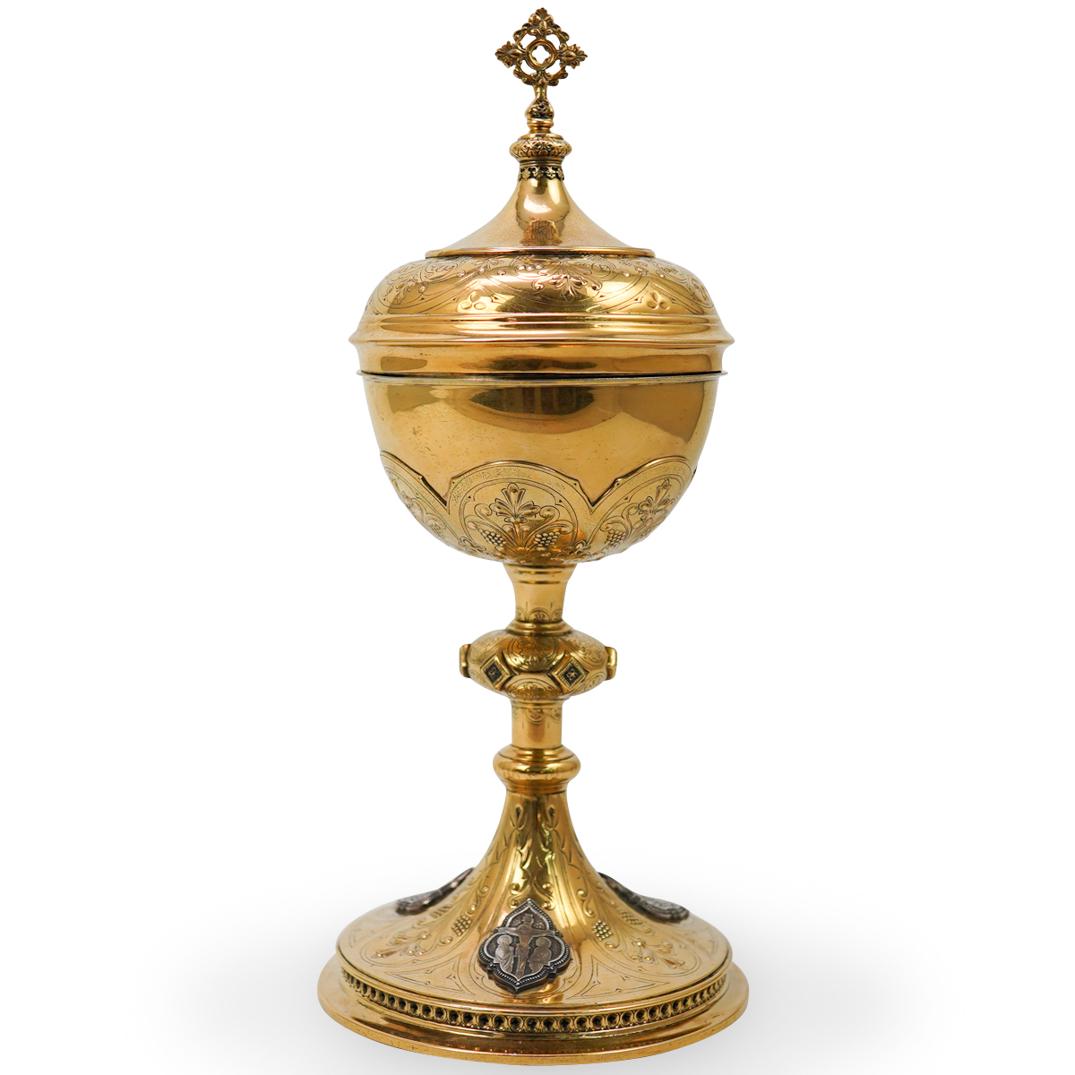 Continental Vermeil Sterling Ciborium (1 of 7)