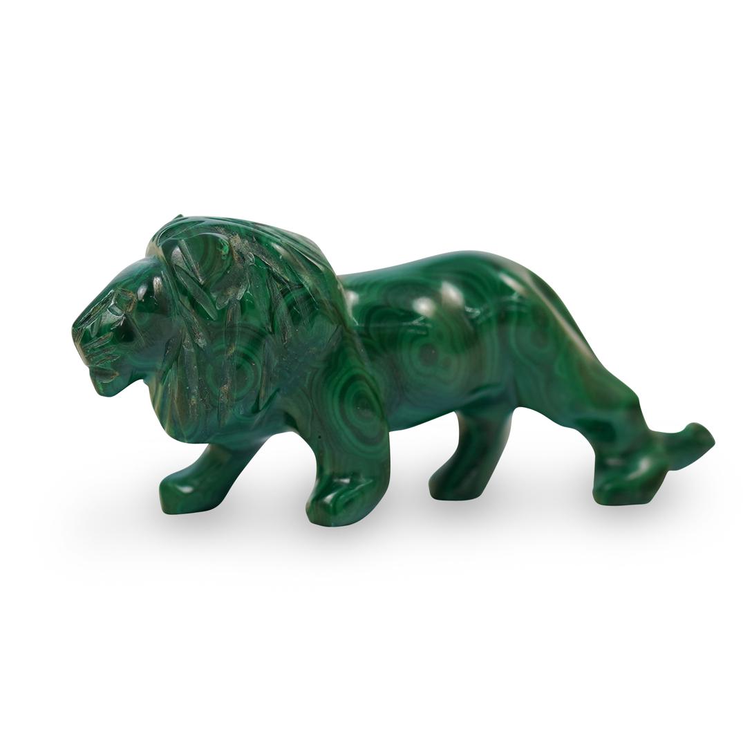 Carved Malachite LionÃ‚ (1 of 3)
