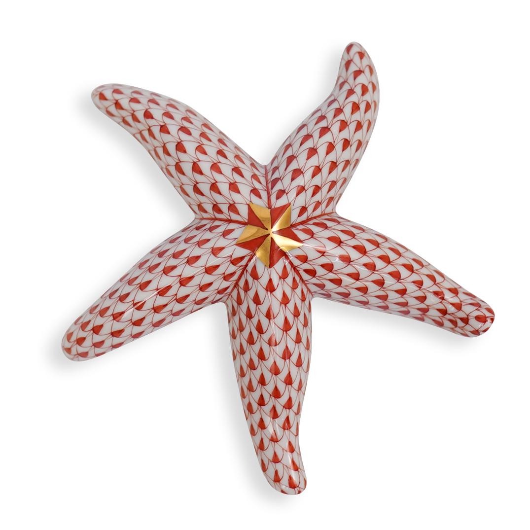 Herend Porcelain Fishnet Starfish (1 of 3)