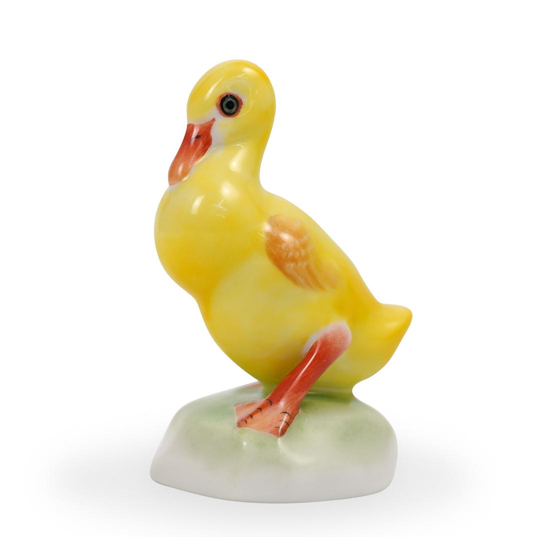 Herend Porcelain Duckling Figurine (1 of 3)
