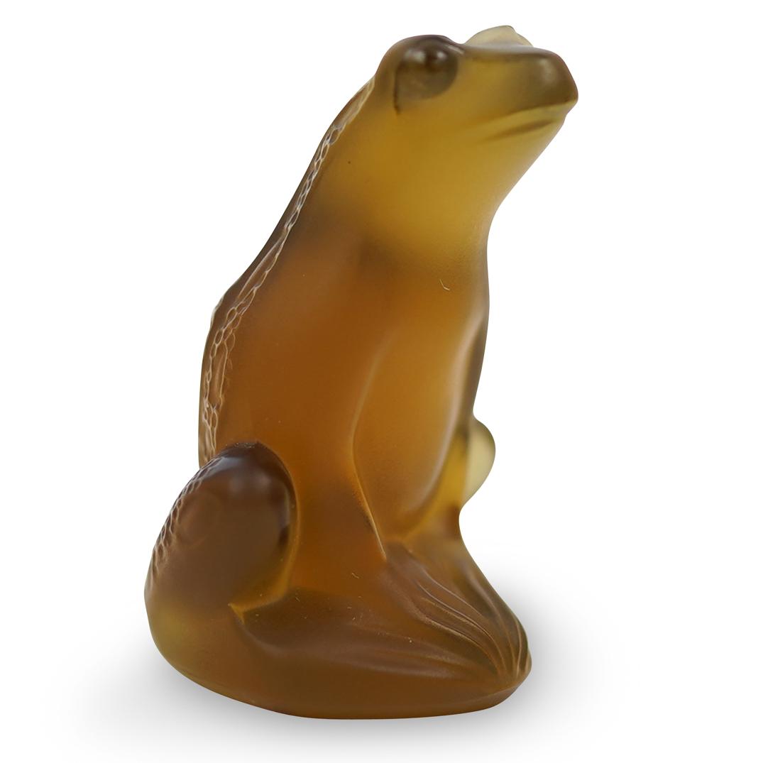 Lalique "Antinea Rainette" Frog (1 of 3)
