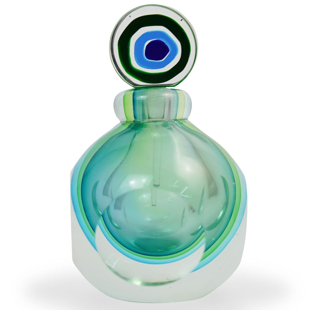 Luigi Onesto Oball Murano Glass Bottle (1 of 3)