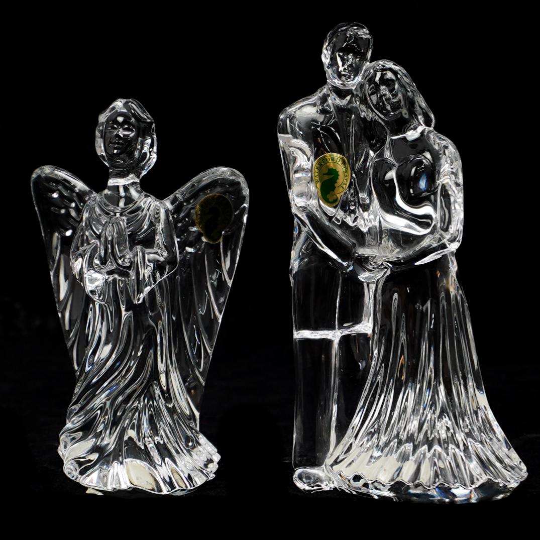 (2 Pc) Waterford Crystal Figurines (1 of 6)