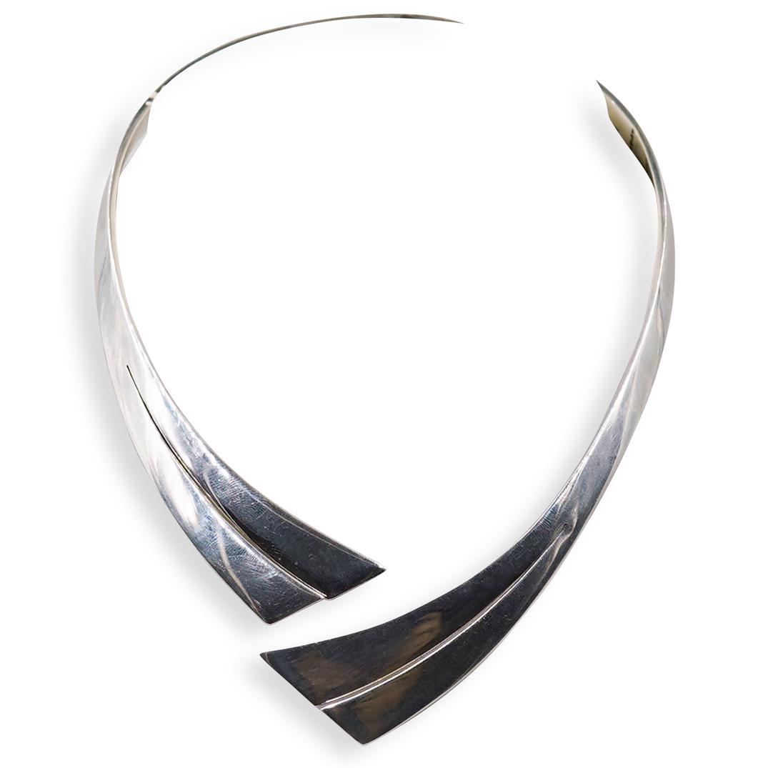 Mexican Sterling Silver Choker (1 of 3)