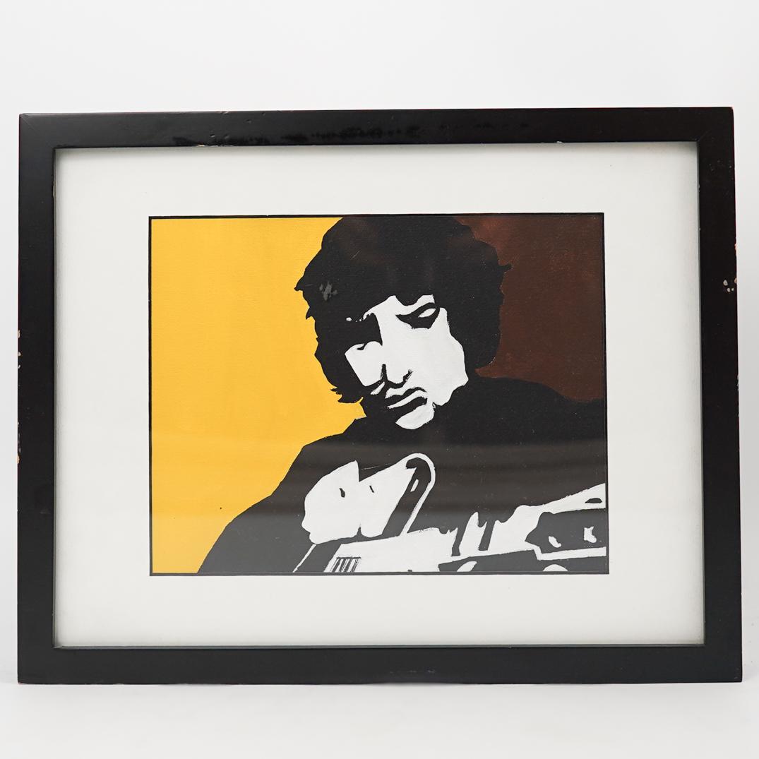 Acrylic Painting of Bob Dylan (1 of 1)