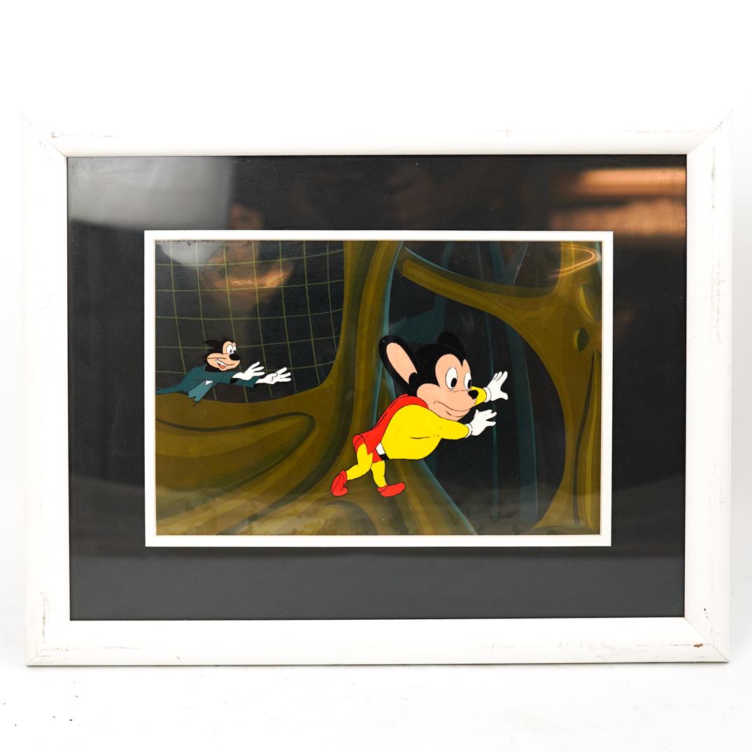 Mighty Mouse Animated Cel (1 of 2)