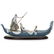 Lladro "In The Gondola" Porcelain Sculpture