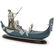 Lladro "In The Gondola" Porcelain Sculpture - 6