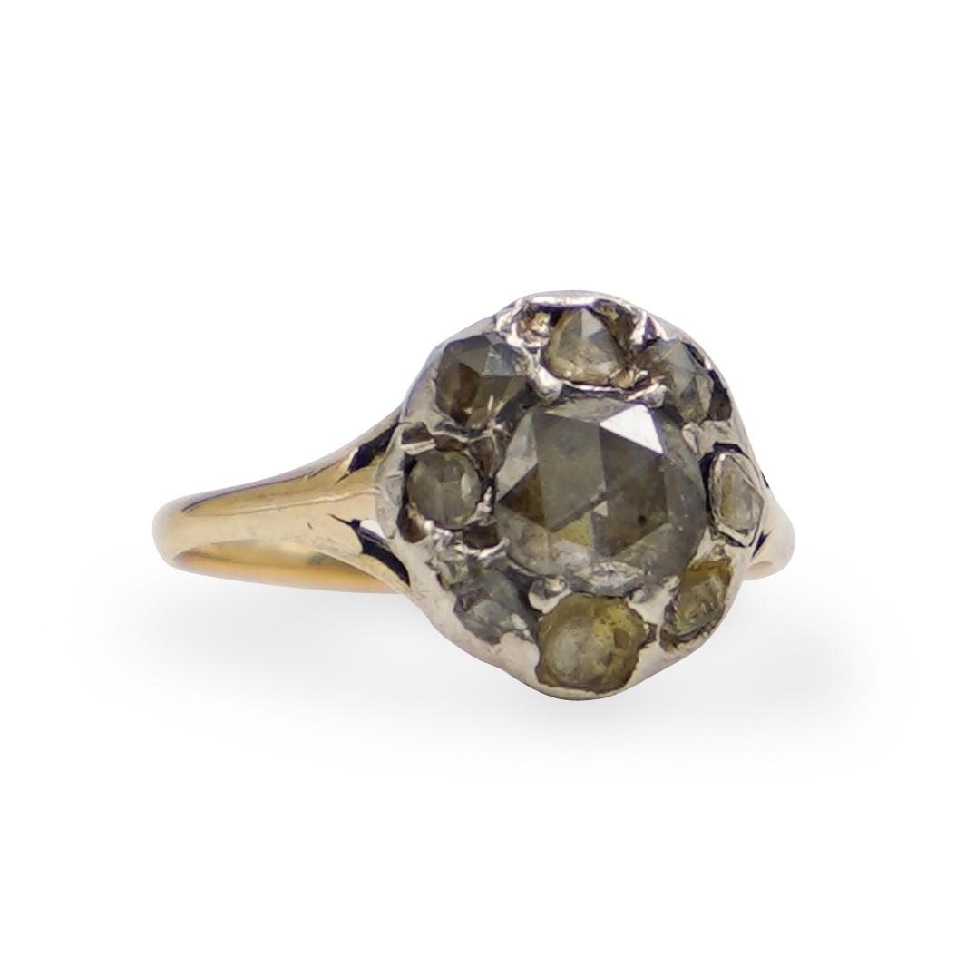 Antique 14k Gold and Diamond Ring (1 of 2)