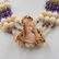 Italian Carved Coral and Beaded Amethyst Necklace - 3