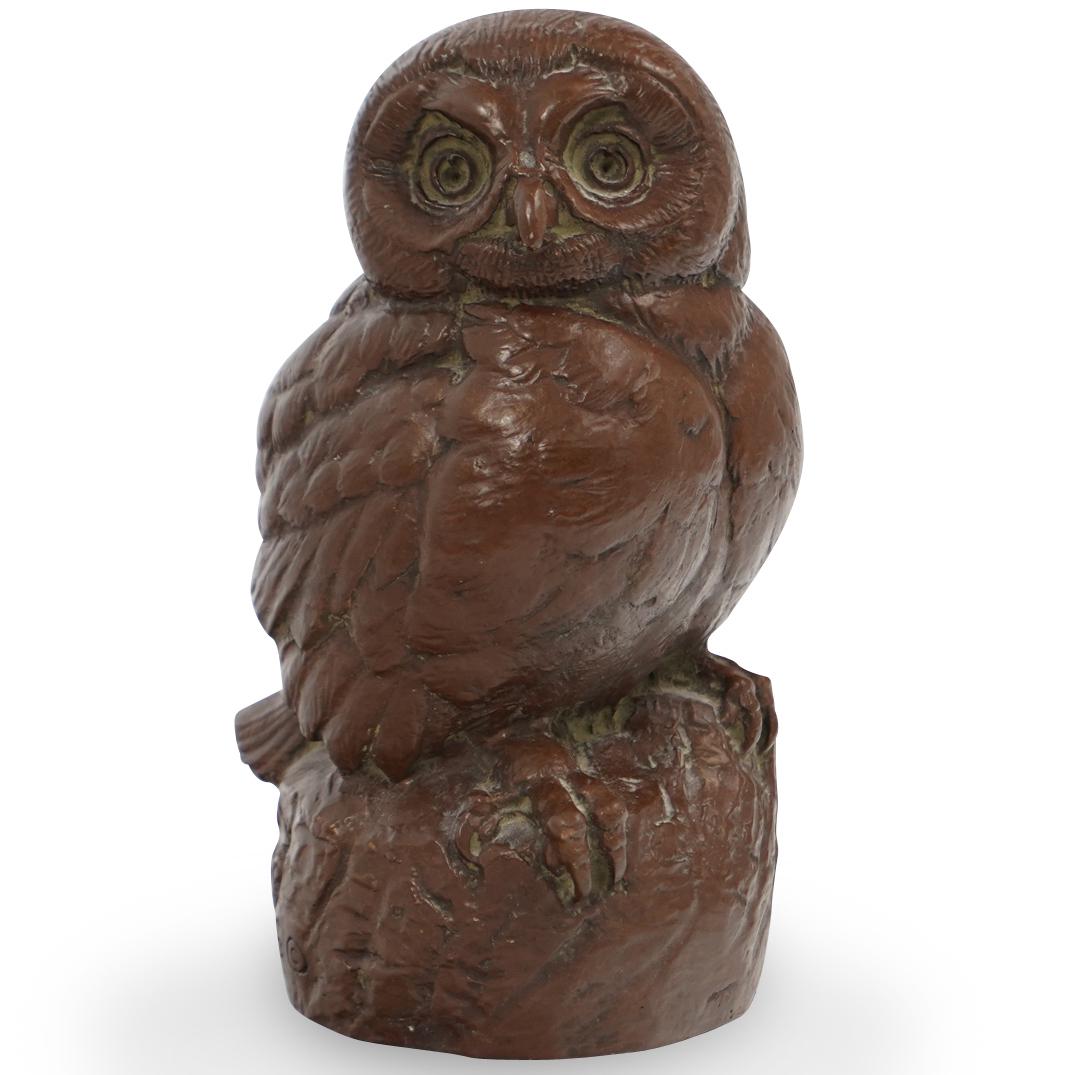 Jacob Boulton (American,1896-1981) Bronze Owl (1 of 4)