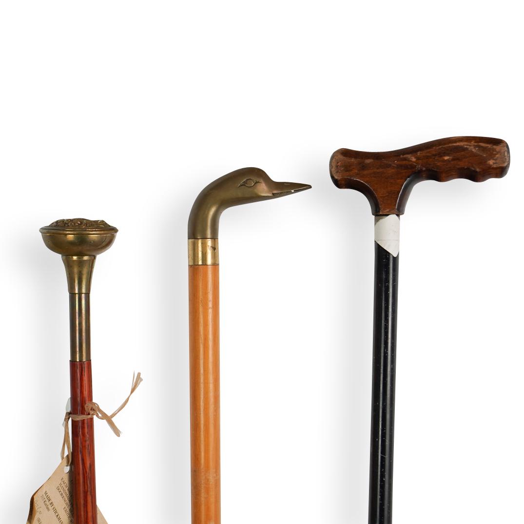(3) Lot of Walking Cane StickÃ‚ (1 of 6)