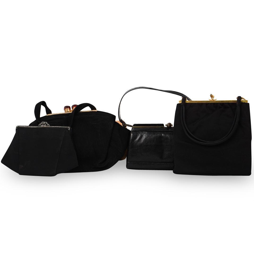 (4 Pc) Vintage Handbags (1 of 8)