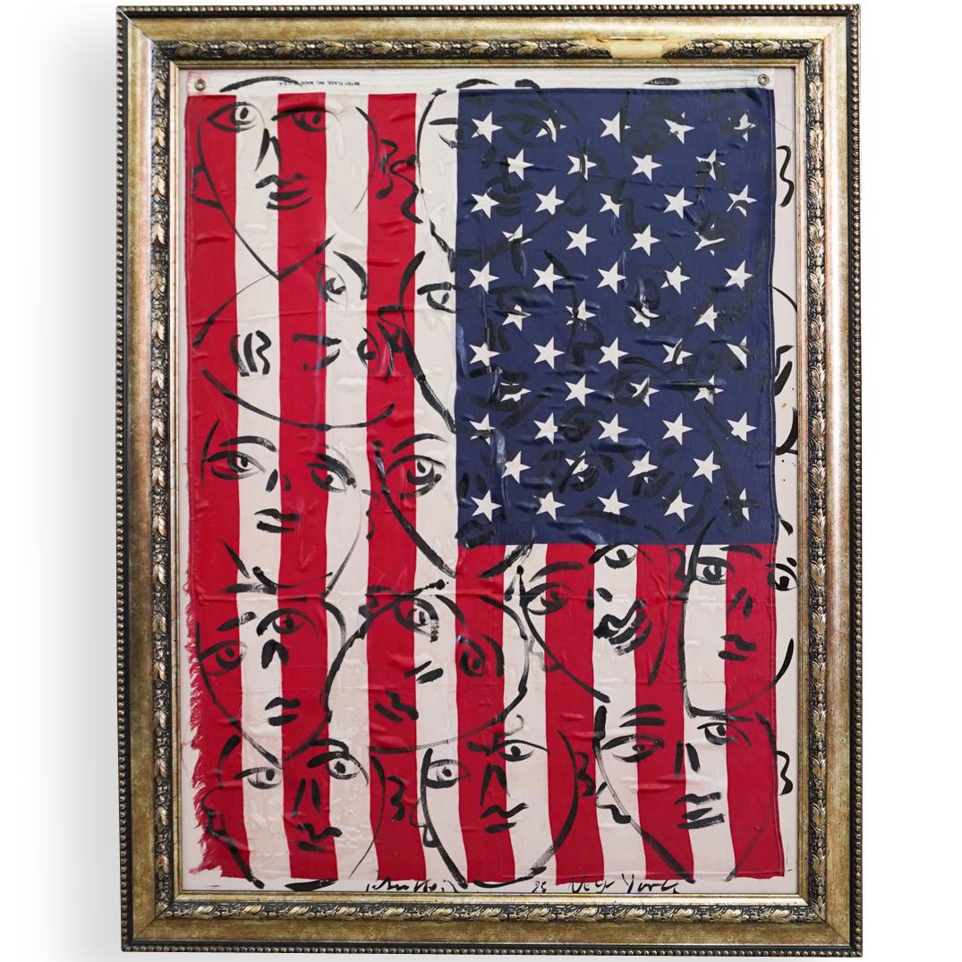 Peter Keil (German, b.1942) American Flag (1 of 8)