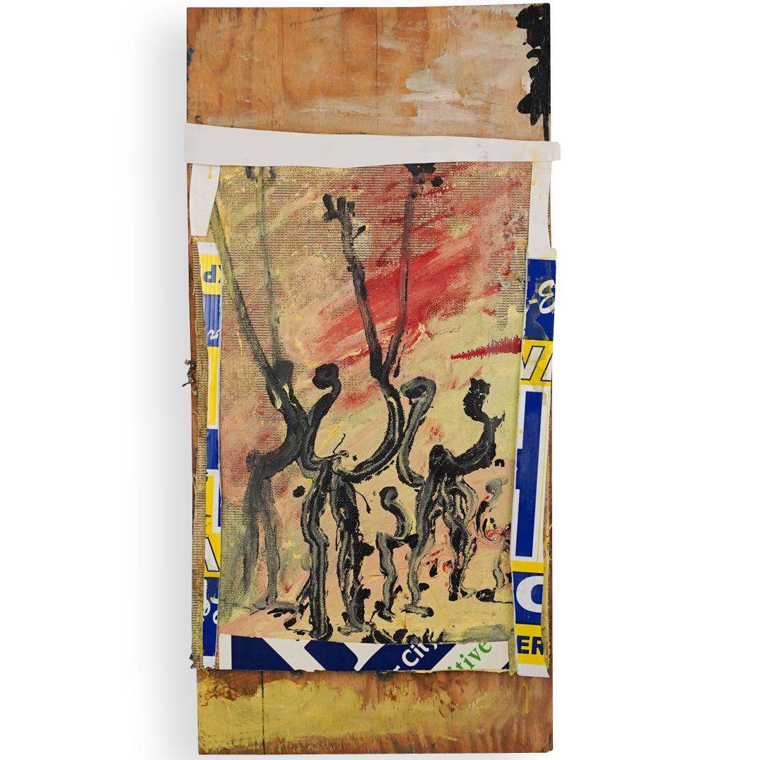 Purvis Young (American, 1943-2010) Mixed Media (1 of 5)