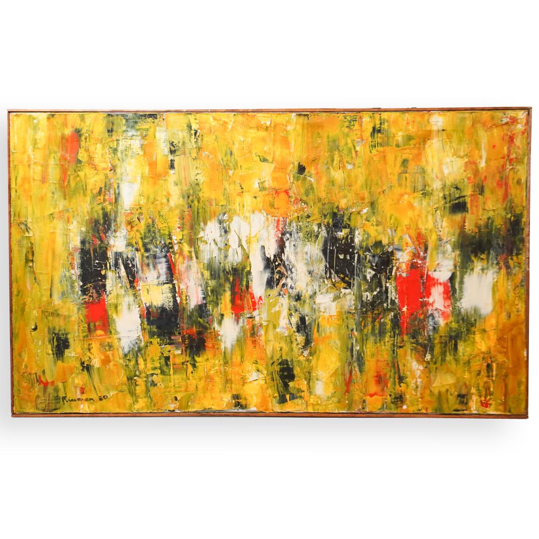 Marion Riseman (American, 1928-2010) Oil on Canvas (1 of 5)