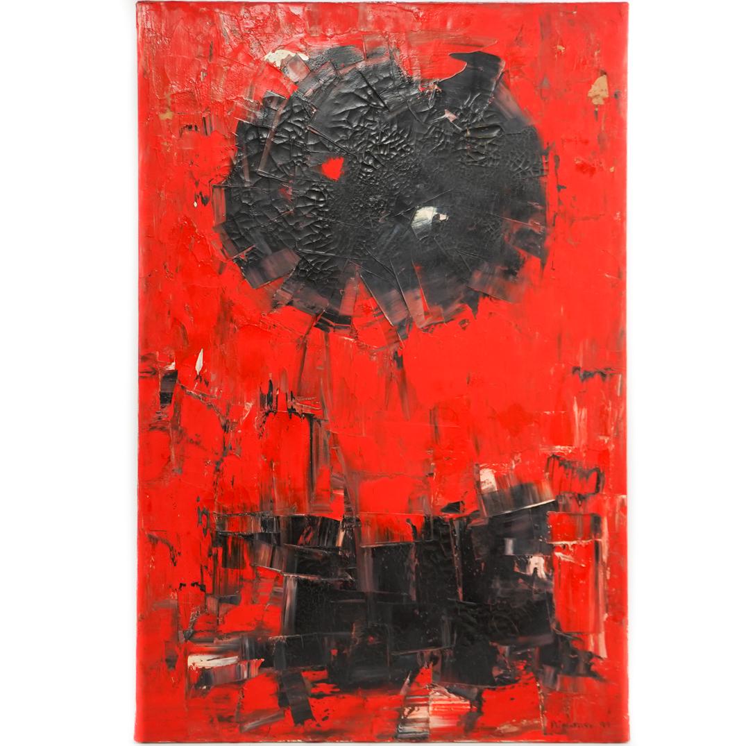 Marion Riseman (American, 1928-2010) Oil on Canvas (1 of 5)