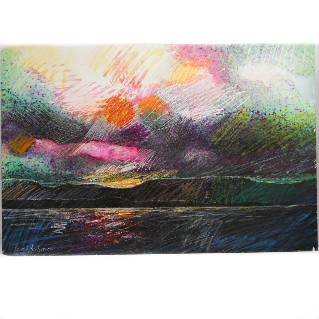 Patrick Archer (American, b. 1926) Mixed Media (1 of 4)