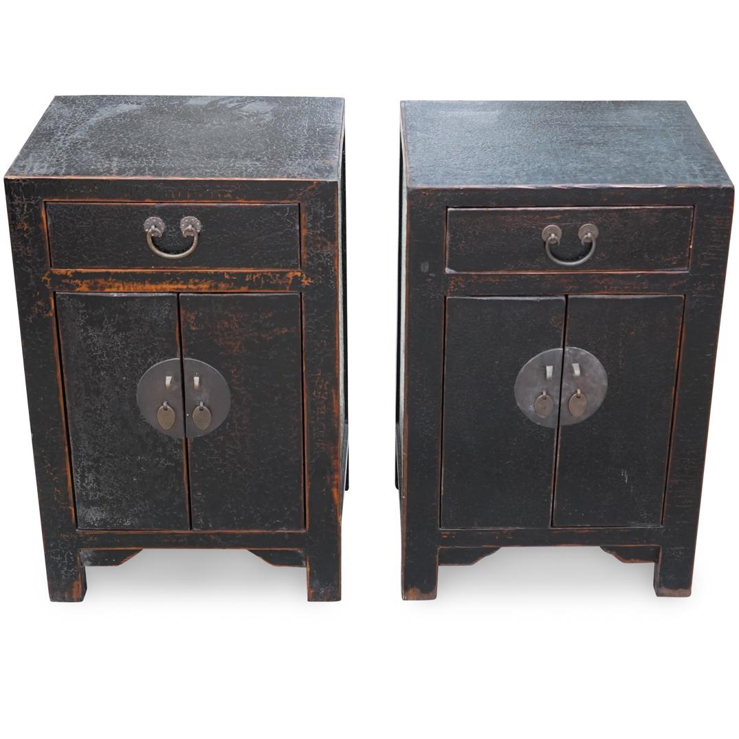 Pair of Chinese Wooden Side Table (1 of 8)