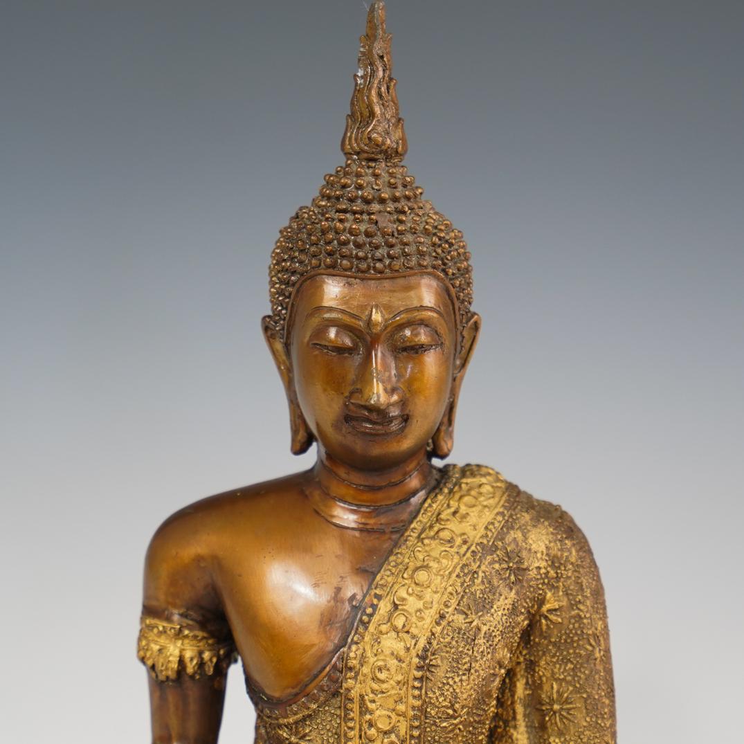 Gilt Bronze Figure of Buddha (1 of 5)