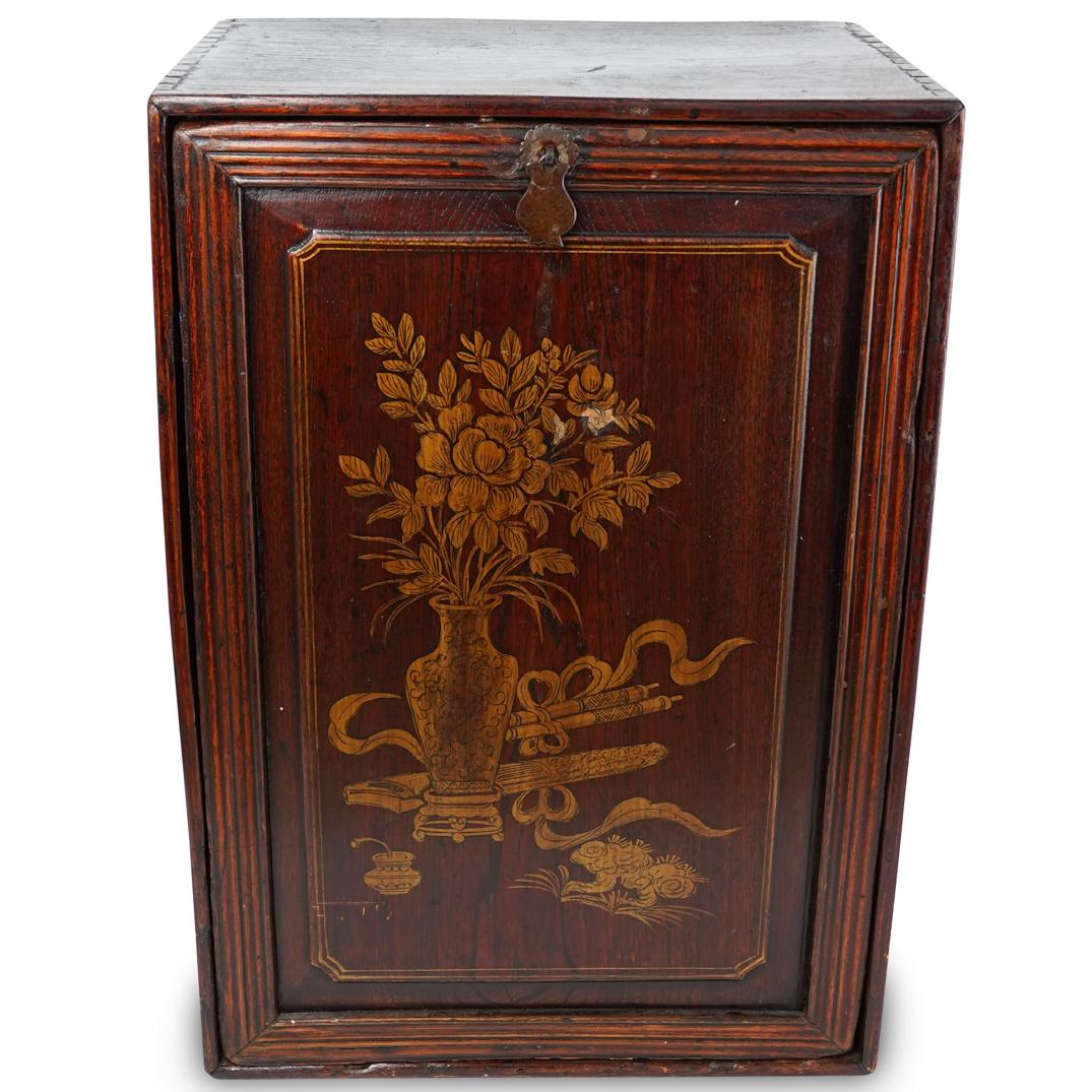 Antique Chinese Wood Cabinet (1 of 7)