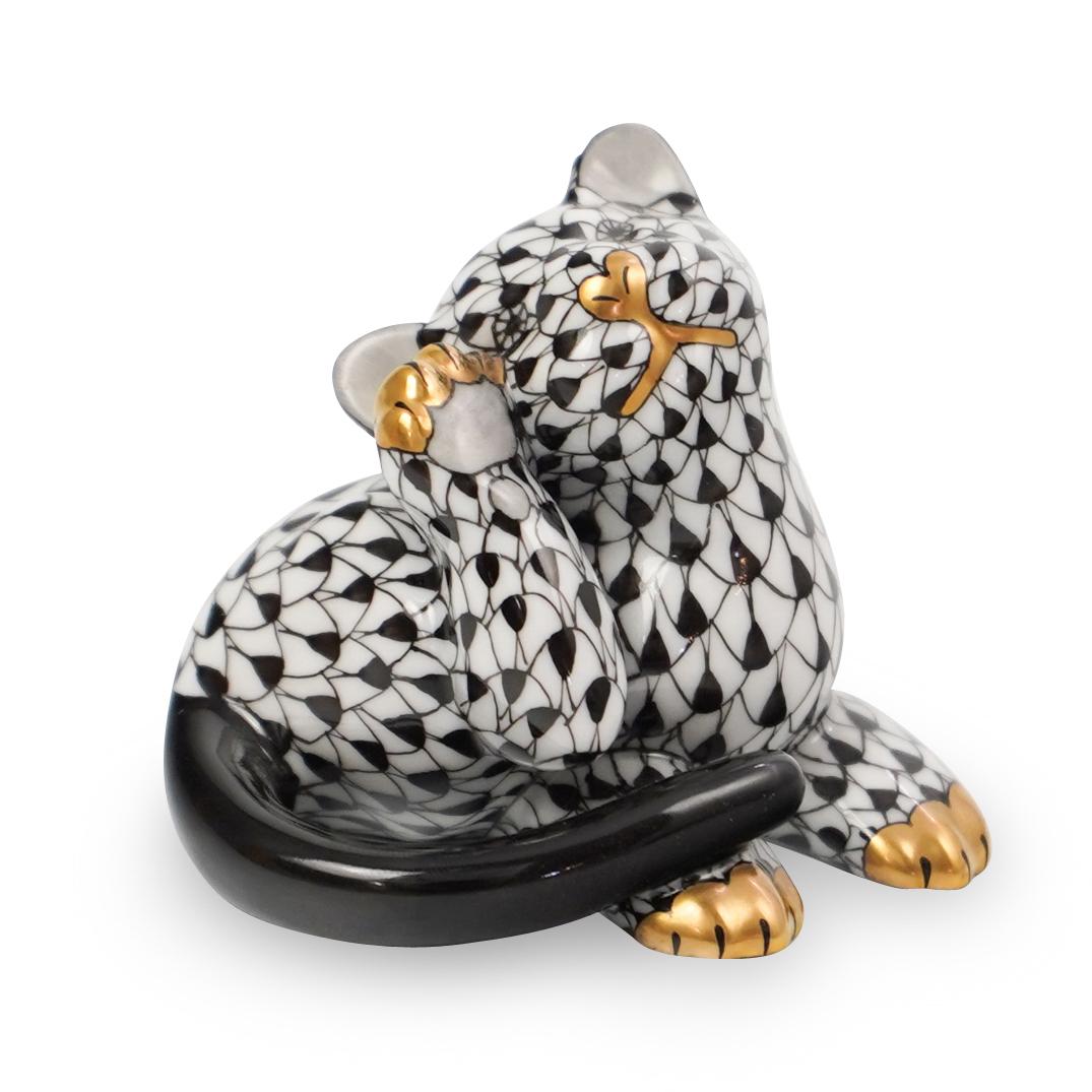 Herend Porcelain "Kitten" Figurine (1 of 4)