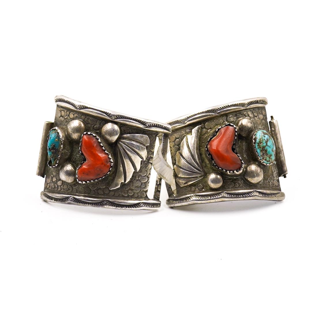 (2 Pc) Richard Yazzie Silver Links (1 of 3)